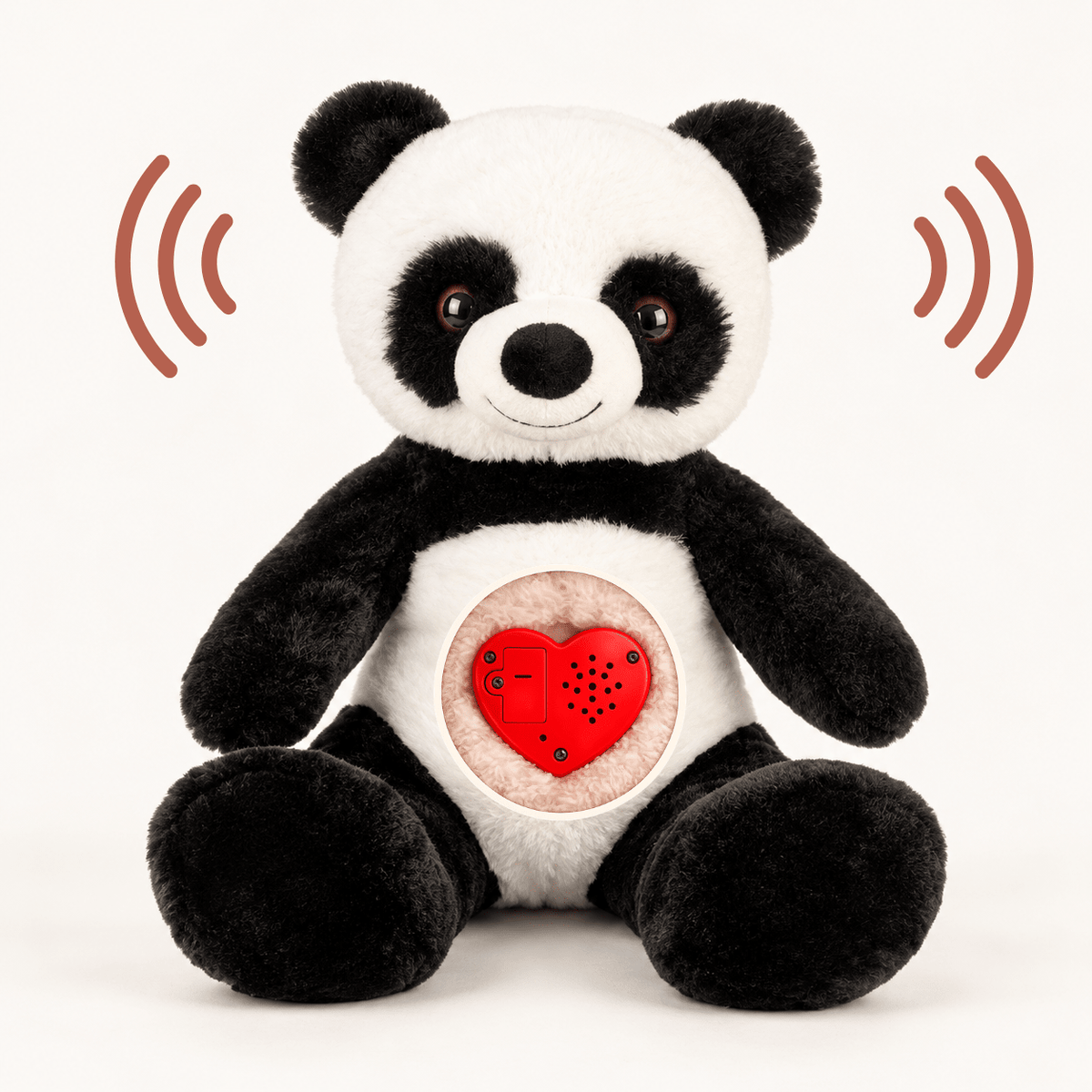 Plüsch-Panda mit Sprachaufnahme – Personalisiertes Kuscheltier