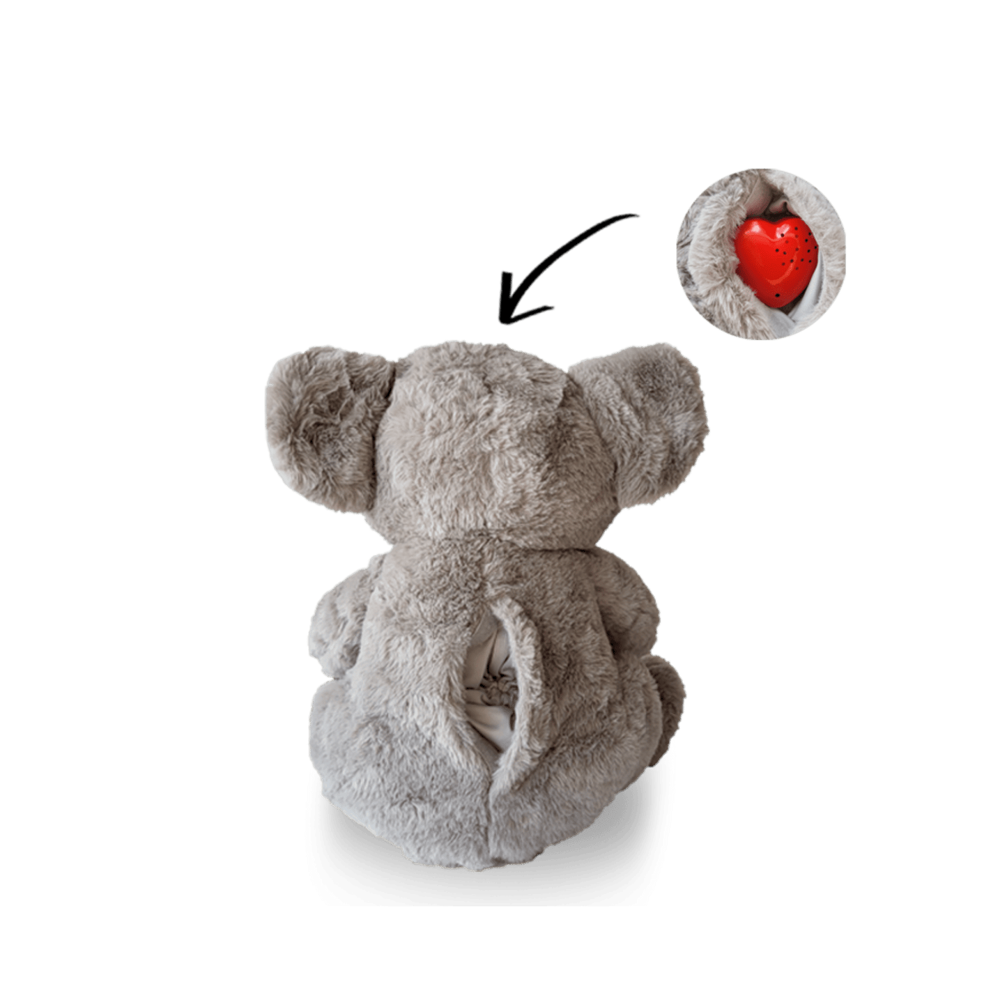 Knuffelbeer Love Blauw - Met voicerecorder