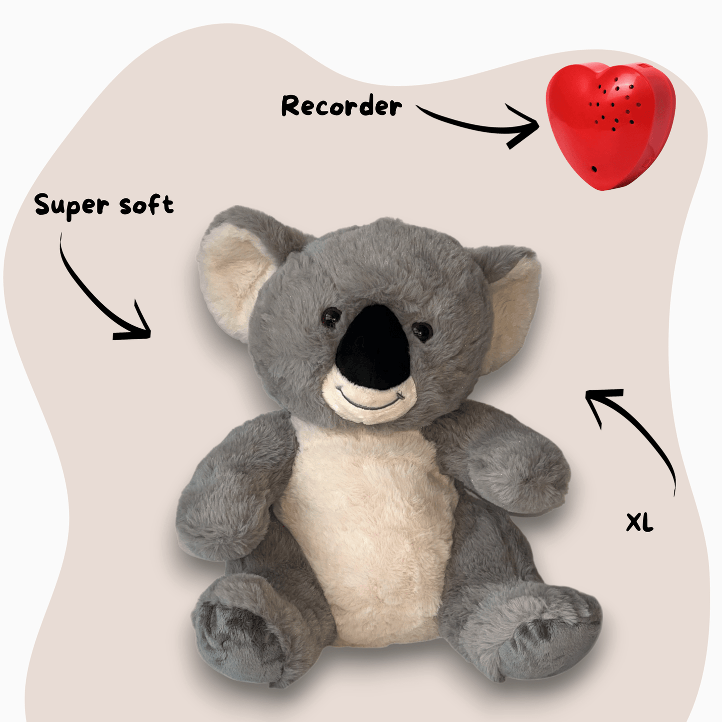 Cuddly Koala impresses with a recorded message