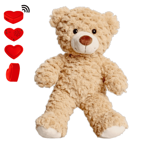 KnuffelBeer bruin met voice recorder