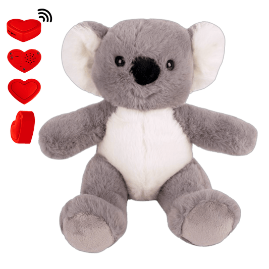 Knuffel Koala maak indruk met een ingesproken bericht