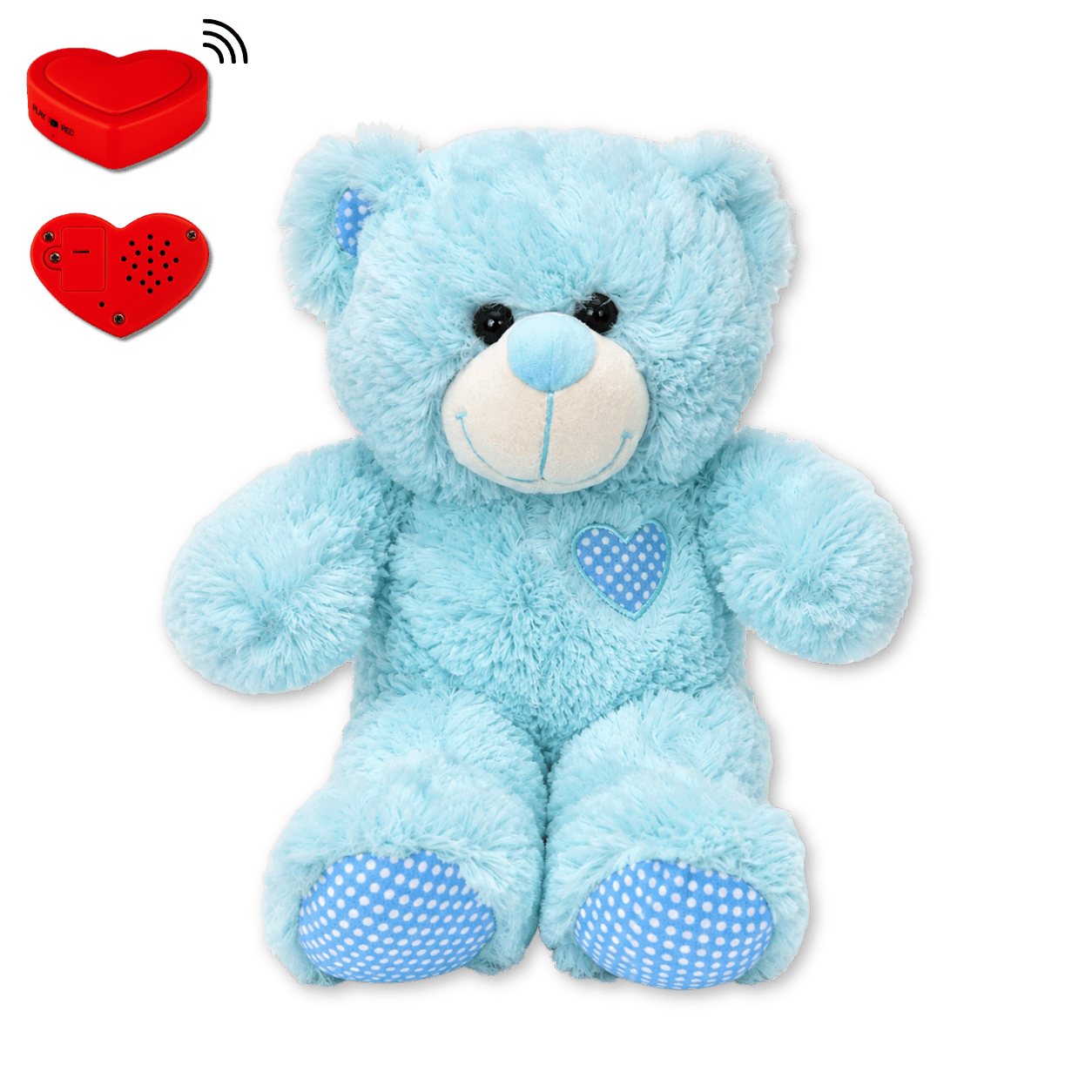 Knuffel met Stemopname - Blauwe Beer